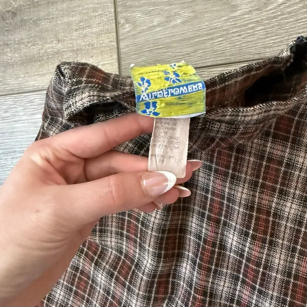 Wildflowers Plaid Mini Skirt
